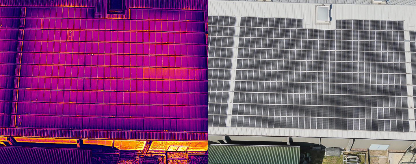 Thermografie von Photovoltaik-Modulen